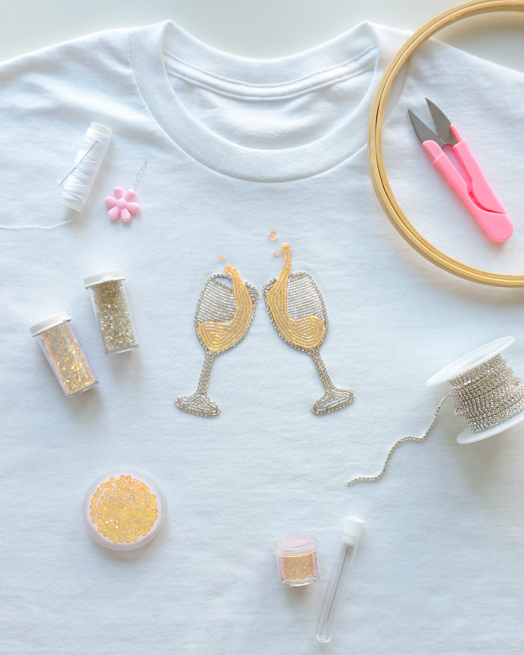Embroidery Kit "Wine Lovers"
