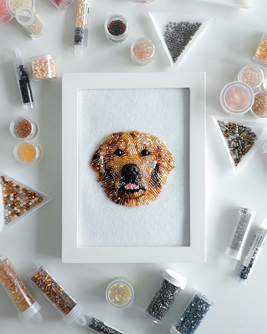Embroidered Pet Portrait
