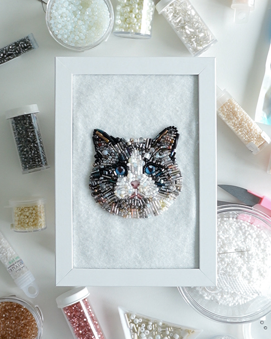 Embroidered Pet Portrait