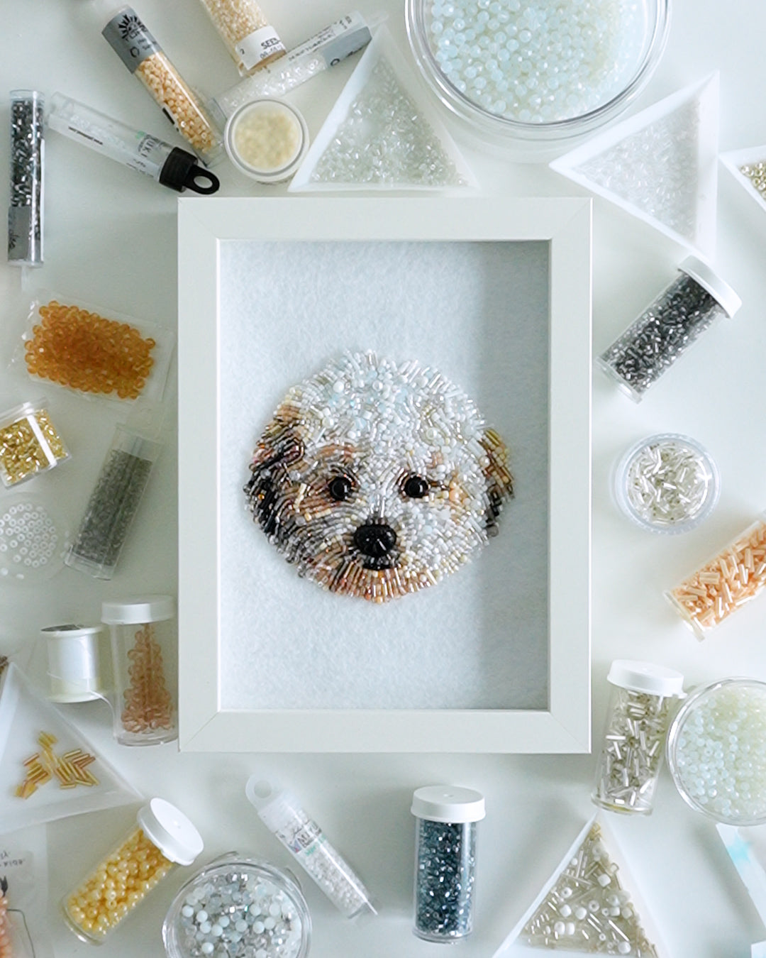Embroidered Pet Portrait