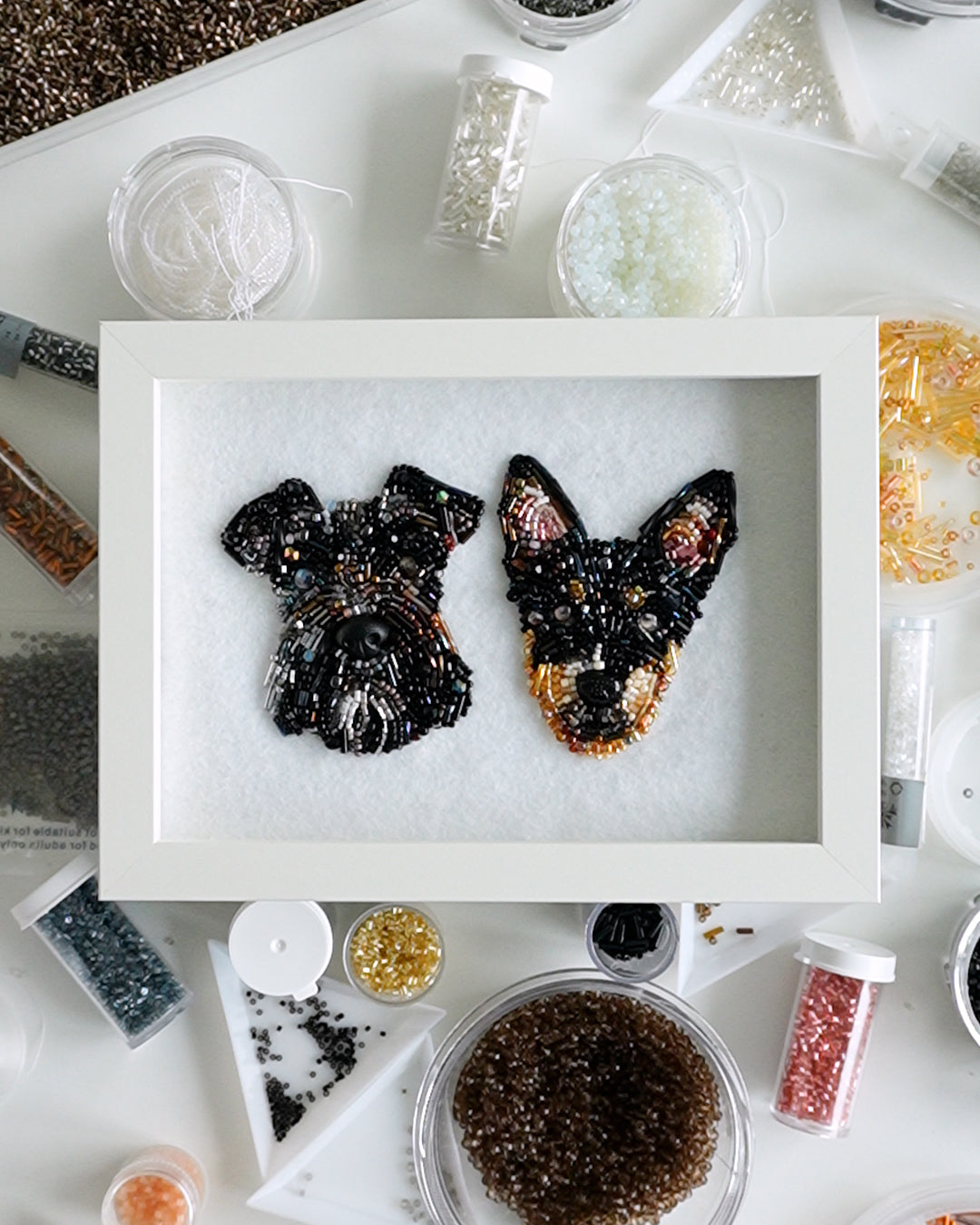 Embroidered Pet Portrait