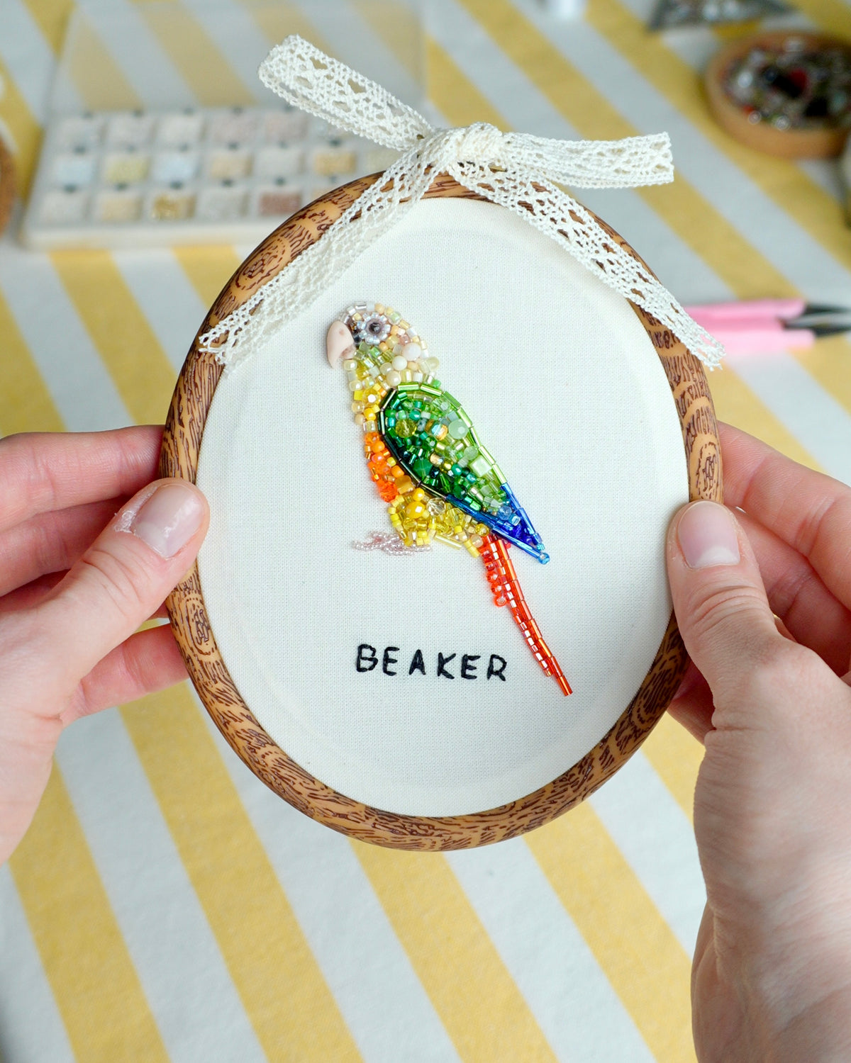 Embroidered Pet Portrait