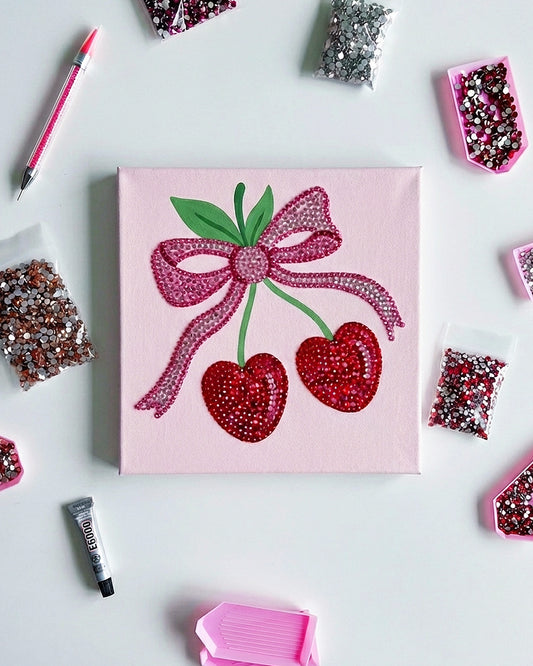 Diamond Painting Kit "Coquette Cherry"
