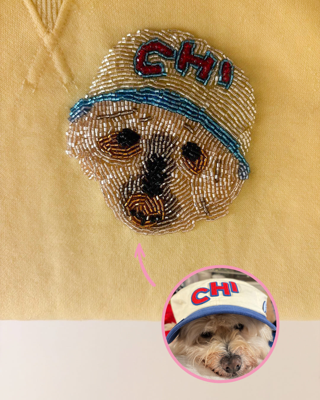 Custom Bead Embroidery Kit