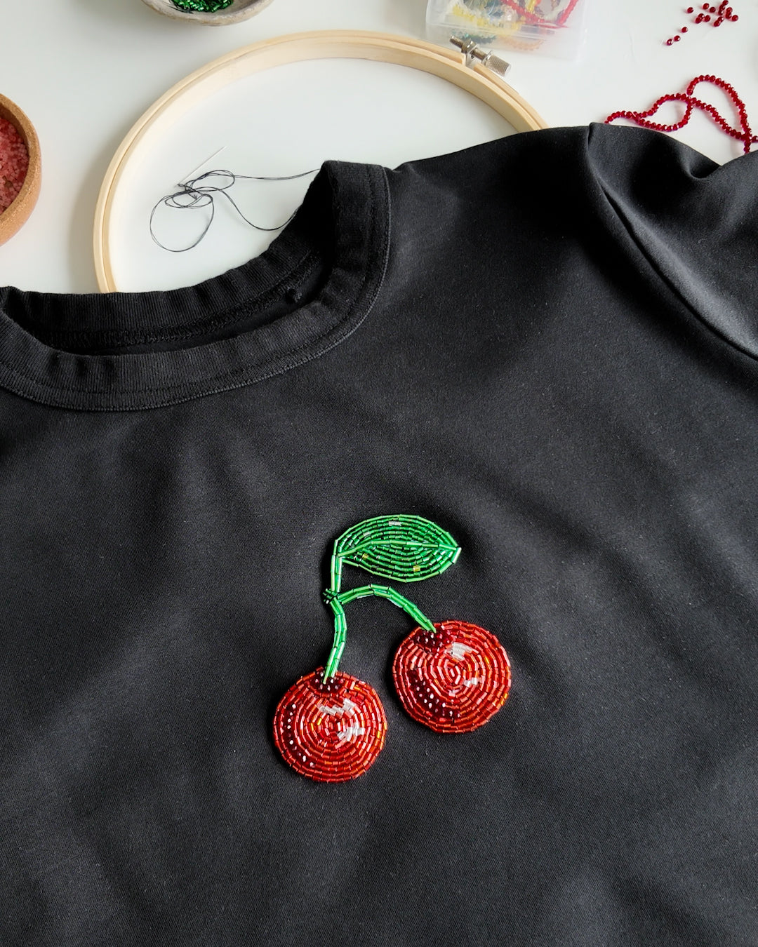 Embroidery Kit "Cherries"