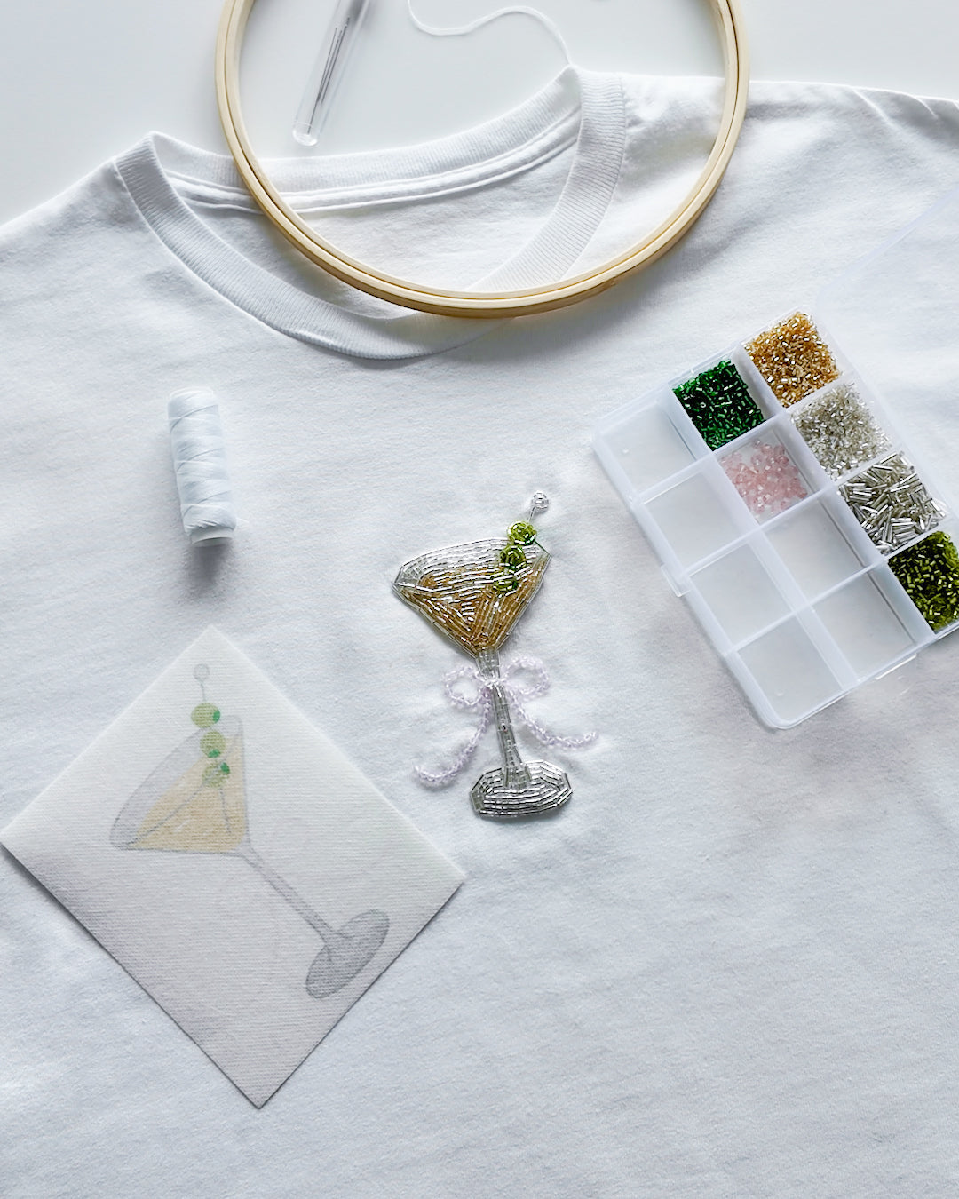 Embroidery Kit "Martini"