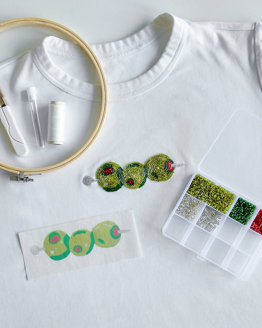 Embroidery Kit "Olives"